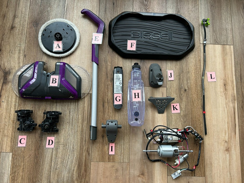 Replacement parts for - for, bissell